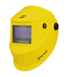 AUTO-DARKENING WELDING HELMET SAVAGE A41 8-13 YELLOW
