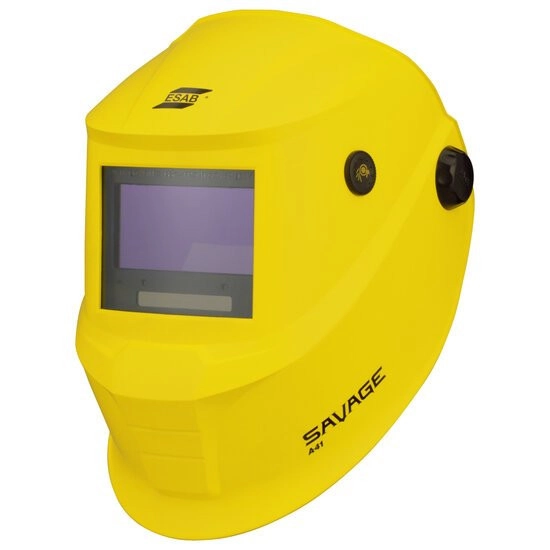 AUTO-DARKENING WELDING HELMET SAVAGE A41 8-13 YELLOW